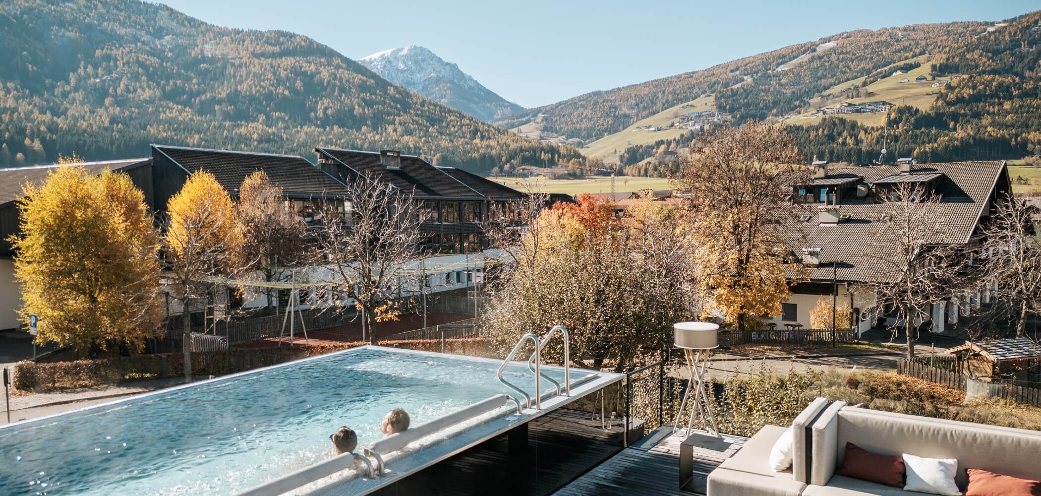 Skypool Herbst Aussicht