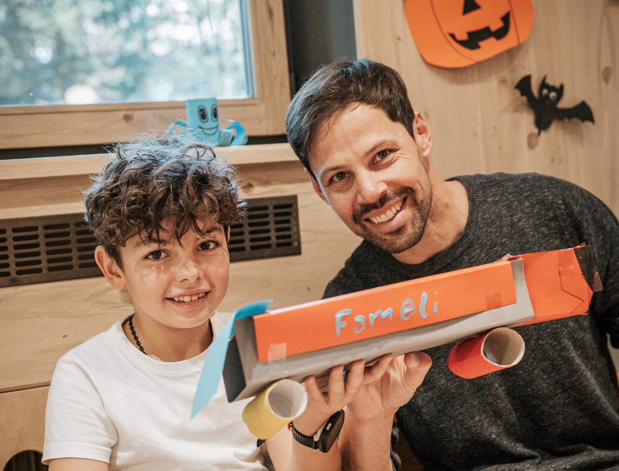 Basteln in der Kids Area