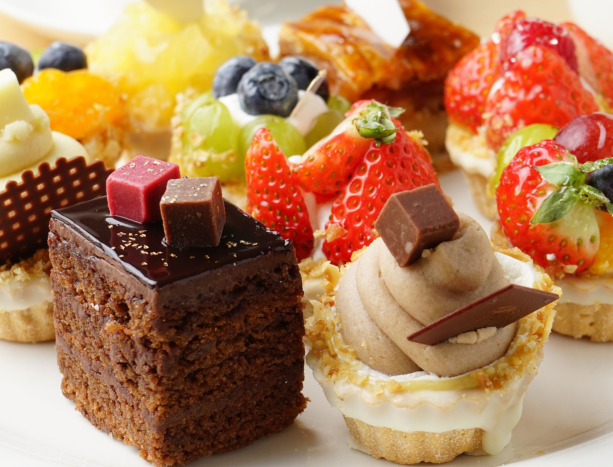 Detail photo cake afternoon snack - Hotel Fameli