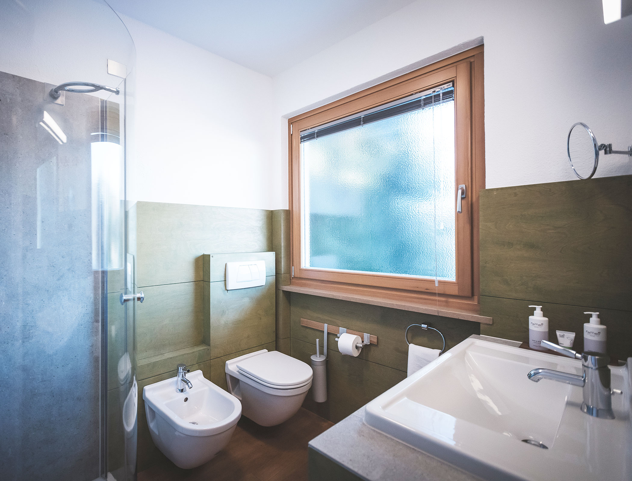 Bathroom of the Dolce Vita Apartment - Hotel Fameli