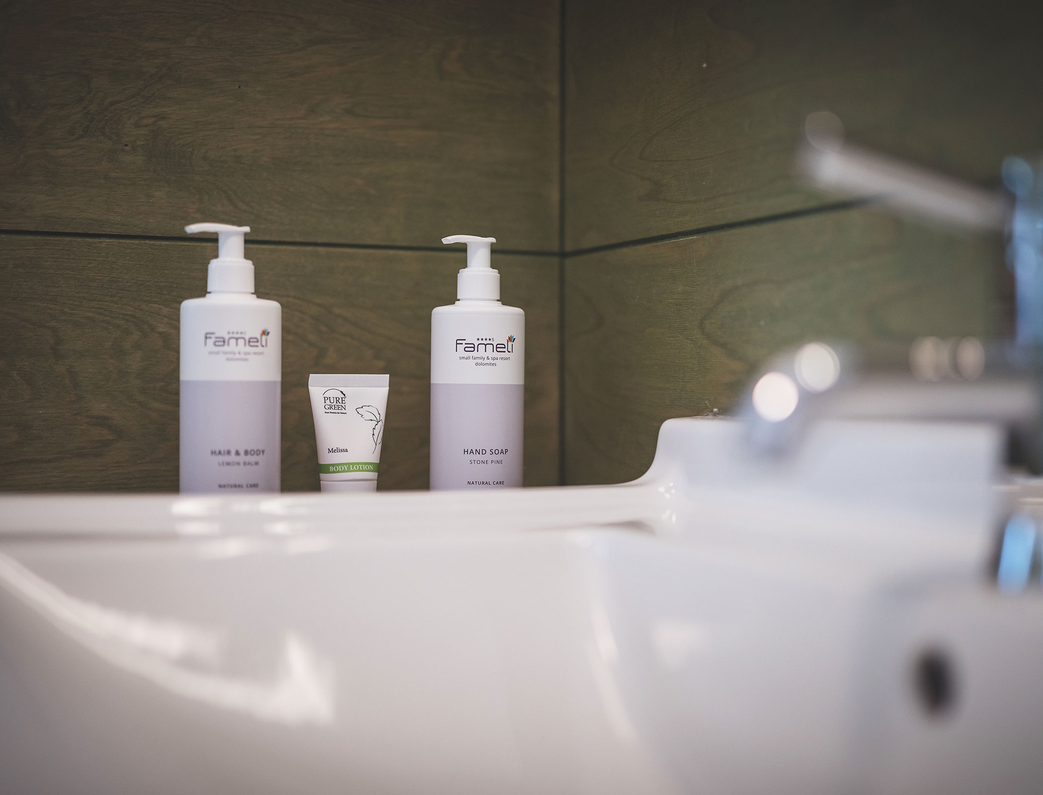 Toiletries in the room - Hotel Fameli