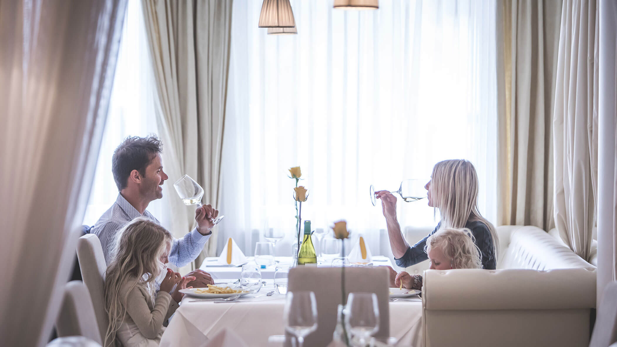 Gourmet at the family hotel