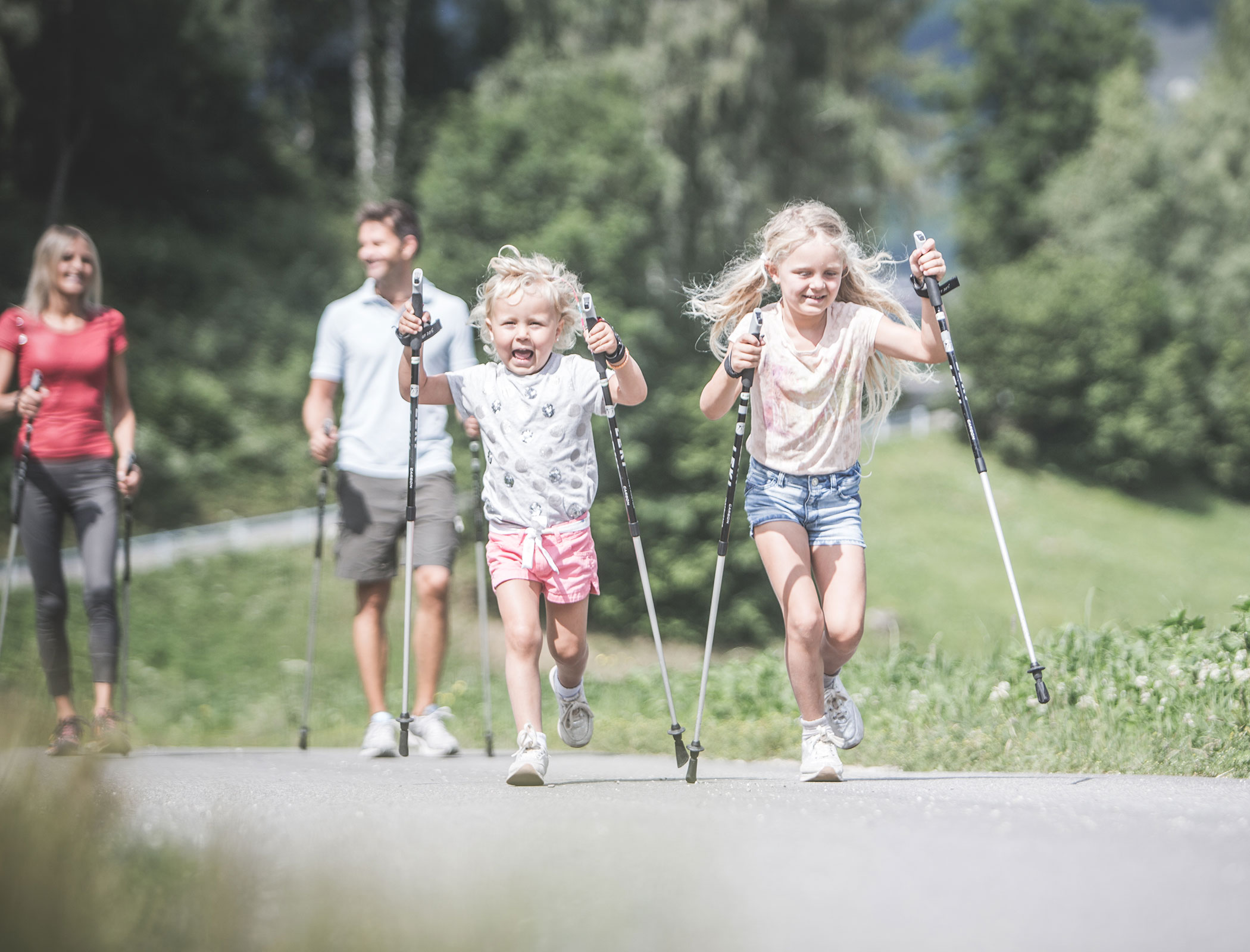 Jogging in famiglia - Hotel Fameli
