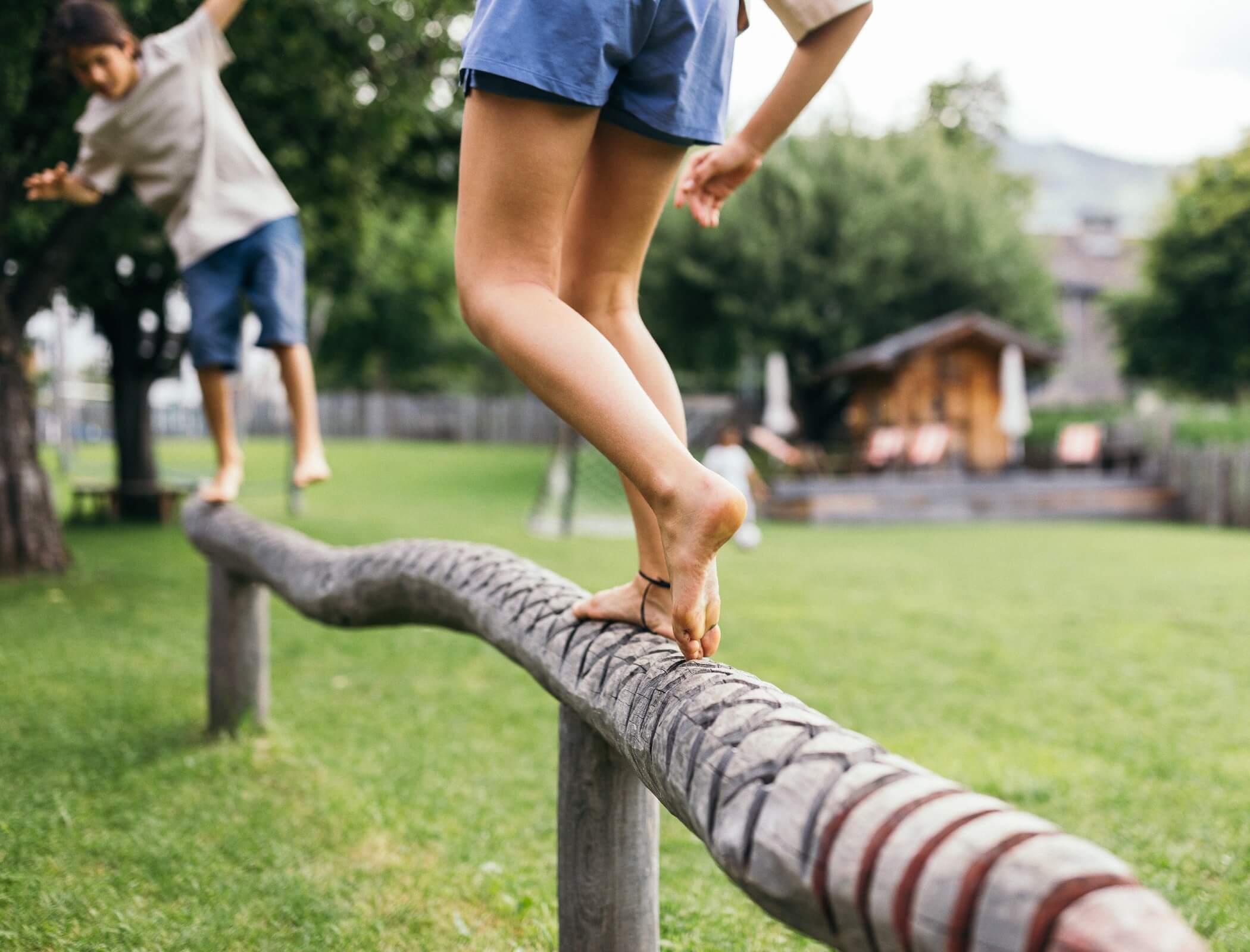 Spielen im Garten